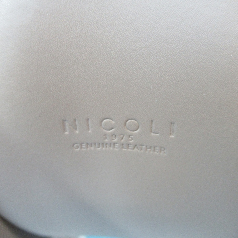 Nicoli  Tan Italian Leather Luxury Handbag - Picture 7 of 8